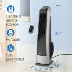 FAN-HIGH VELCTY OSC.3 SPD 35" W/REMOTE - Image 3