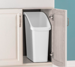 WASTEBASKET-UNDER SINK 16x8x18 WHITE - Image 3
