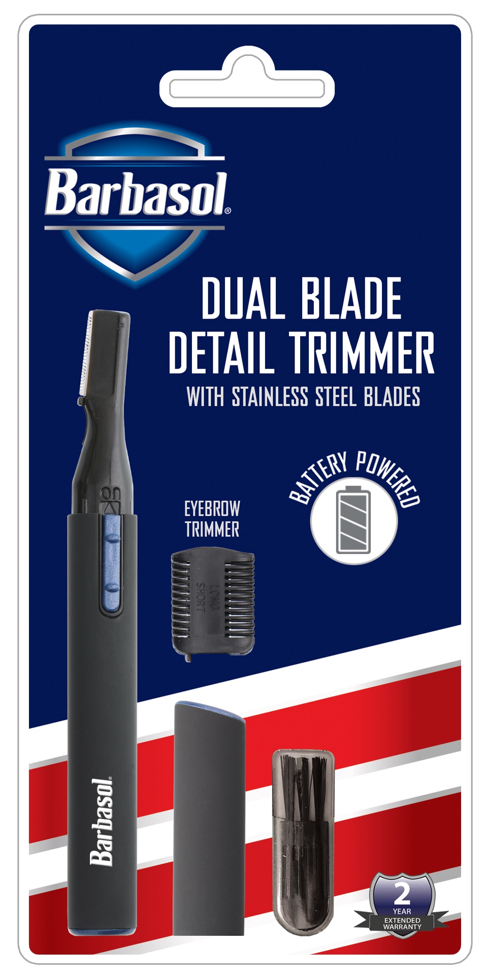 BARBASOL DETAIL TRIMMER DUAL BLADE Lee Distributors