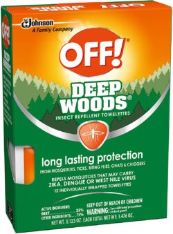 OFF DEEP WOODS-TOWELETTS 12ct