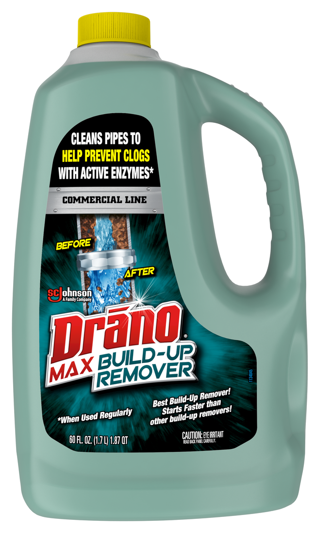 DRANO MAX BUILD UP REMOVER 60oz ( 00388 ) Lee Distributors