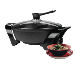 6 QT. SHABU POT WITH DIVIDER - Image 3