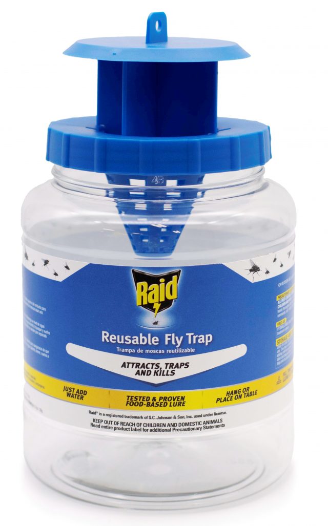 RAID FLY TRAP JAR REUSABLE ( 99400 ) Lee Distributors