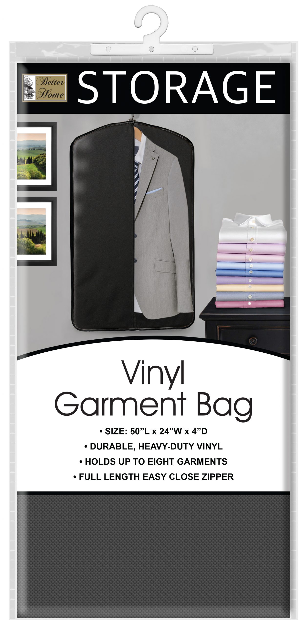 VINYL GARMENT BAG 50x24x4 Lee Distributors