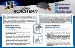 HOT SHOT LIQUID ROACH BAIT 6pk TRAP - Image 4