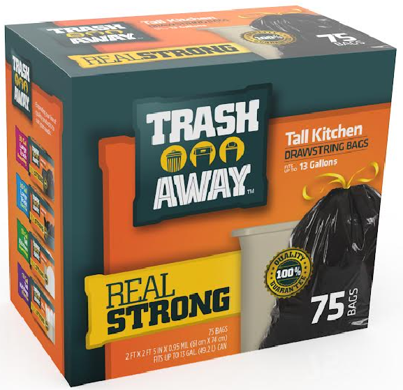 Heavy-Duty Contractor Trash Bags 45 Gallon - 24ct - up & up 45 gal