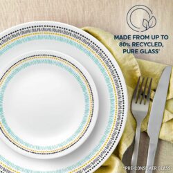 CORELLE MUGLESS RD. 16 pc SET CLASSIC-PALOMA - Image 3