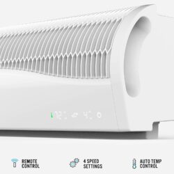 FAN-WINDOW 26"-40" - w/REMOTE 4 SPEED - WHITE - Image 5