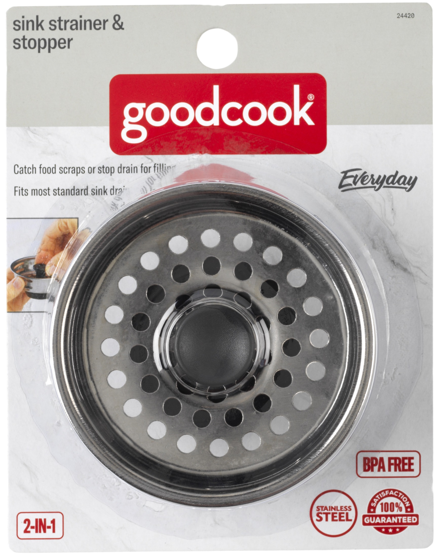 SINK STRAINER3.5 WITH POST Lee Distributors