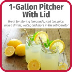 PITCHER w/VACUUM SEALED LID - Image 3