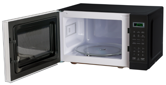 COMMERCIAL CHEF CHM7MW Small Microwave 0.7 cu. ft. With 10 Power Levels 