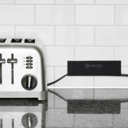 VELCRO-MOUNTABLE CABLE SLEEVES 2 pk BLACK - Image 3