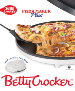 BETTY CROCKER 12" PIZZA MAKER- WHITE - Image 3