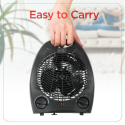 HEATER-B&D DESKTOP SIZE- BLACK (# BHD101B) - Image 7