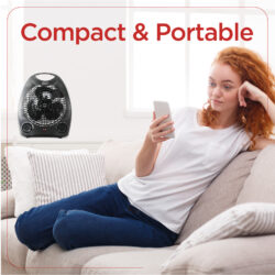 HEATER-B&D DESKTOP SIZE- BLACK (# BHD101B) - Image 6