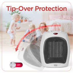 HEATER-B&D CERAMIC- WHITE (# BHDC500W46) - Image 4