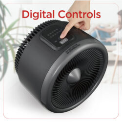 HEATER-B&D DIG.TURBO 2in1+ FAN (# BHDT118) - Image 5