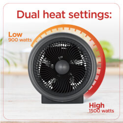 HEATER-B&D DIG.TURBO 2in1+ FAN (# BHDT118) - Image 4