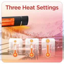 HEATER-B&D PATIO WALL MOUNTED (# BHOW03R) - Image 5