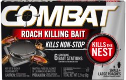 COMBAT ROACH KILL - 6 STATIONS SM & LG ROACHES ( # 99892 )