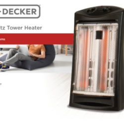 HEATER-B&D INFARED QUARTZ TOWR (# BHTI06) - Image 9