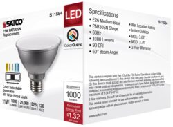 PAR30SN -5 COLOR SELECT DIMABL 75 watt EQUIVALENT (11 watt) - Image 4