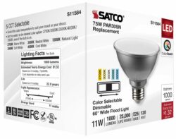 PAR30SN -5 COLOR SELECT DIMABL 75 watt EQUIVALENT (11 watt) - Image 3