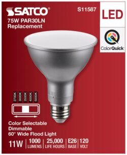 PAR30LN -5 COLOR SELECT DIMABL 75 watt EQUIVALENT (11 watt) - Image 5