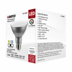 PAR30LN -5 COLOR SELECT DIMABL 75 watt EQUIVALENT (11 watt) - Image 4