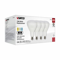 BR40 - 5 COLOR SELECT DIMMABLE 4pk 75 watt EQUIV to 13 watt - Image 4