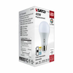 A19 - 5 COLOR SELECT DIMMABLE- 40 watt EQUIVALENT (5 watt) - Image 4