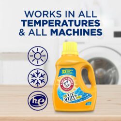 ARM&HAMMER LIQ. DETERGENT 100.5oz - PLUS OXI CLEAN - Image 3