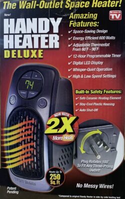 PERSONAL HANDY HEATER 600 watt