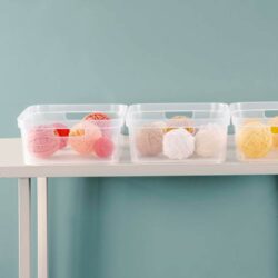STORAGE-CLEAR OPEN TOP BIN - SHORT - 15 x 12.25 x 5.25 - Image 4