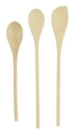 WOOD SPOON SET OF 3 - Image 3