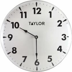 WALL CLOCK- 18" JUMBO CLOCK- BOLD NUMBERS INDOOR/OUTDOOR - Image 3