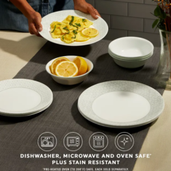 CORELLE MUGLESS RD. 12 pc SET KNOX - Image 4