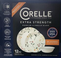 CORELLE MUGLESS RD. 12 pc SET WILDFLOWER SCATTER - Image 5