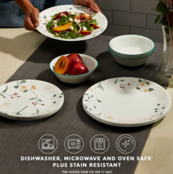 CORELLE MUGLESS RD. 12 pc SET WILDFLOWER SCATTER - Image 4