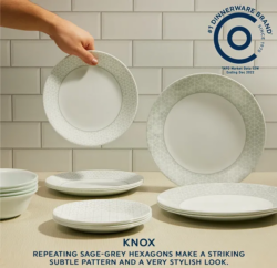CORELLE MUGLESS RD. 12 pc SET KNOX - Image 5