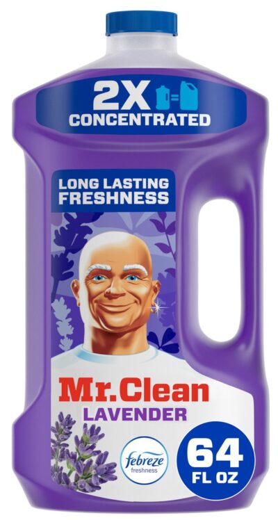 MR.CLEAN – 64oz CONC. LAVENDER ALL PURPOSE CLEANER - Lee Distributors