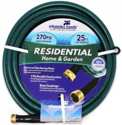 HOSE-VINYL-5/8"-3PLY REINFORCD 25 FT