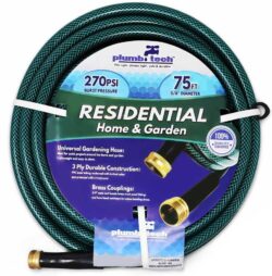 HOSE-VINYL-5/8"-3PLY REINFORCD 75 FT