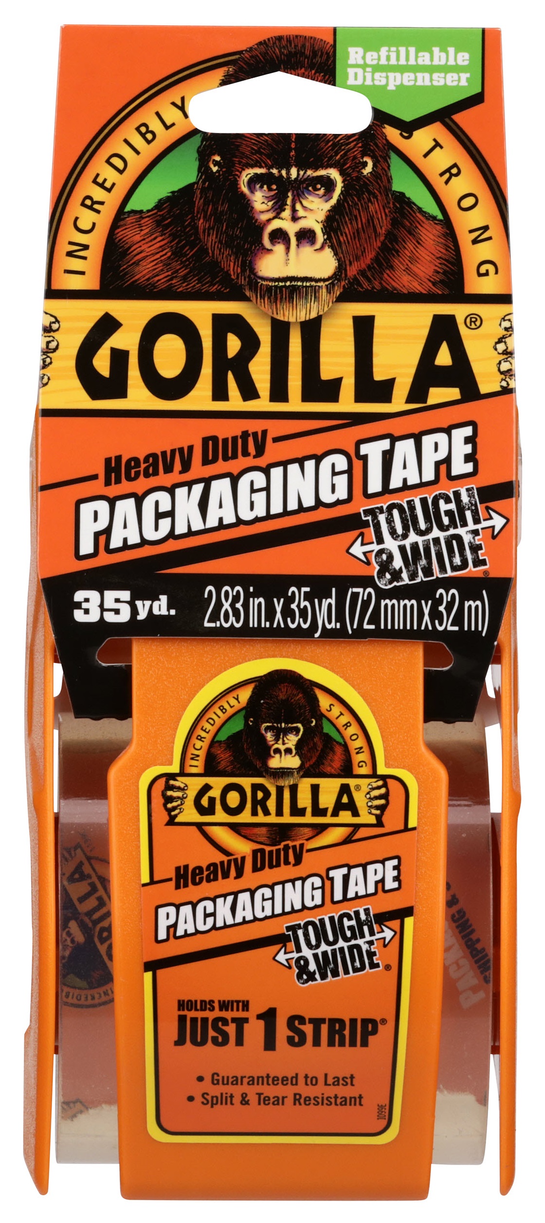 GORILLASHIPPING TAPE CLEAR 2.8″ x 35 yards Lee Distributors