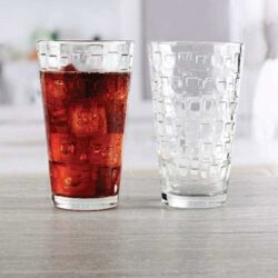 12 oz DOTS DRINKING GLASSES- SET OF 3 - Image 3