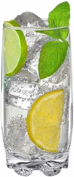 12 oz PLAIN DRINKING GLASSES- SET OF 3 - Image 4