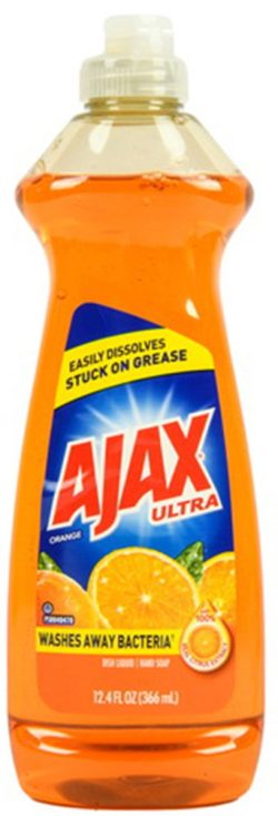 AJAX DISH LIQUID ULTRA 12.4 oz ORANGE