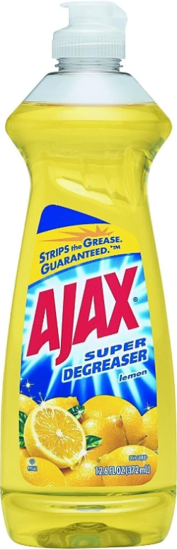 AJAX DISH LIQUID ULTRA 12.4 oz LEMON