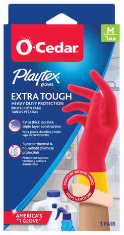 170136 -Playtex Extra Tough Gloves (Medium)