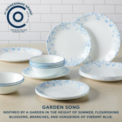 CORELLE MUGLESS RD. 12 pc SET GARDEN SONG - Image 6
